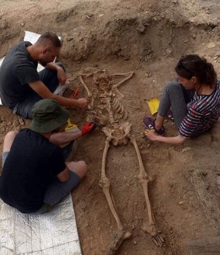 Karadeniz'de arkeologları şaşırtan iskelet... 6