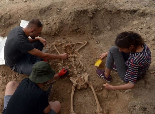 Karadeniz'de arkeologları şaşırtan iskelet... 3