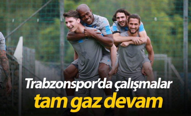 Trabzonspor'da çalışmalar sürüyor - 21.07.2019 1