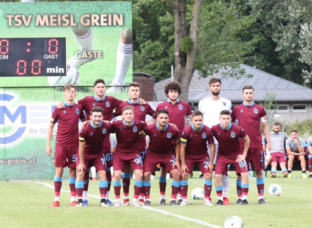 Trabzonspor ilk hazırlık maçında berabere! 10