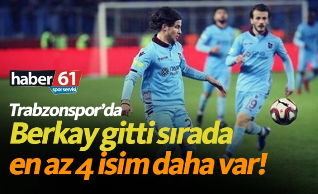 Trabzonspor'da 4 futbolcu daha gidecek! 1