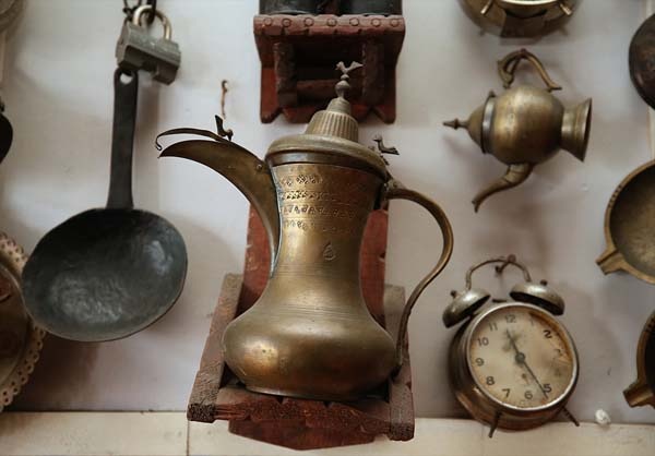 Trabzon'da çay ocağındaki "köy müzesi" 3