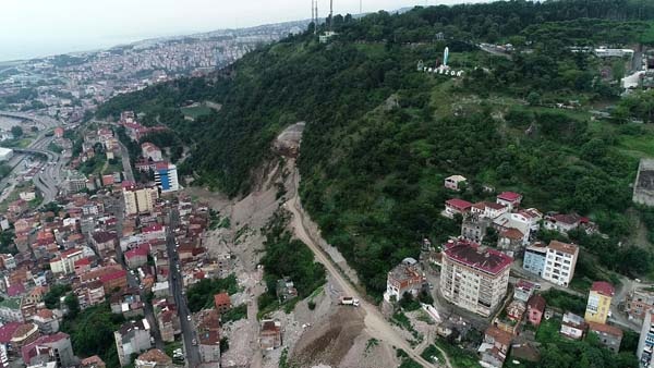 Doğal sit alanı Boztepe'de tünel ve yol inşaatına tepki 5