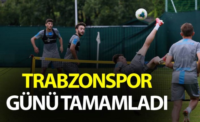 Trabzonspor  Linz'de akşam antremanını tamamladı. 28 Temmuz 2019 1