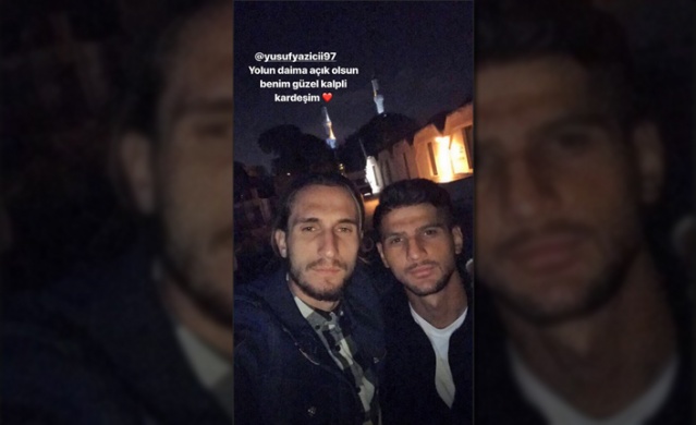 Trabzonsporlu futbolcular Yusuf Yazıcı'ya böyle veda etti 4