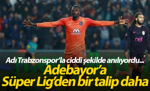 Adebayor'a Süper Lig'den bir talip daha 1