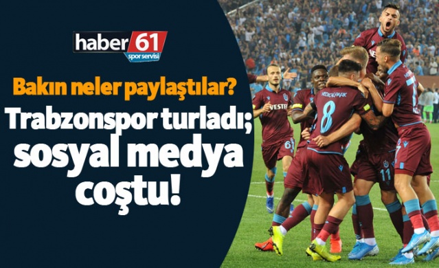 Trabzonspor - Sparta Prag maçı sonrası sosyal medya coştu! 1