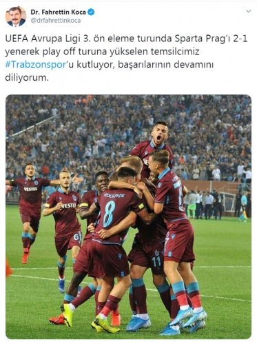 Trabzonspor'a tebrik yağdı! 7