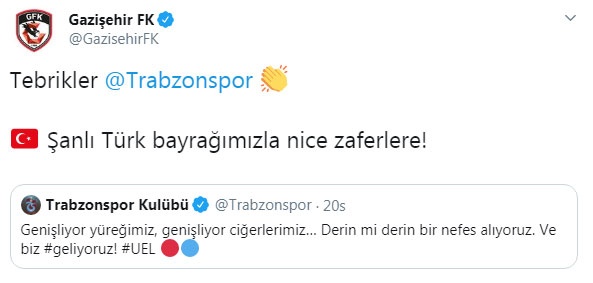 Trabzonspor'a tebrik yağdı! 4