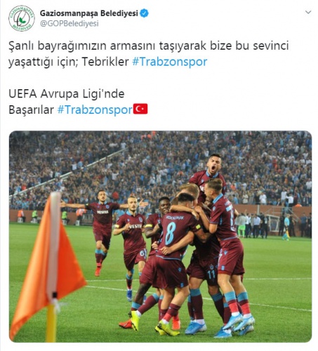 Trabzonspor'a tebrik yağdı! 16