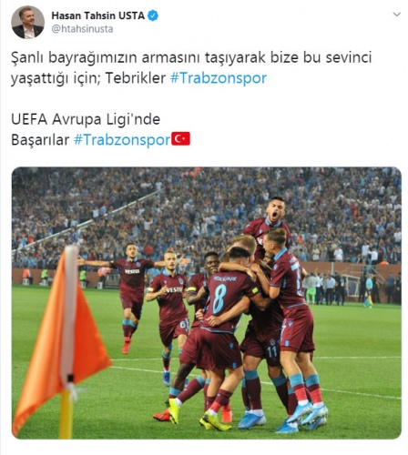 Trabzonspor'a tebrik yağdı! 11