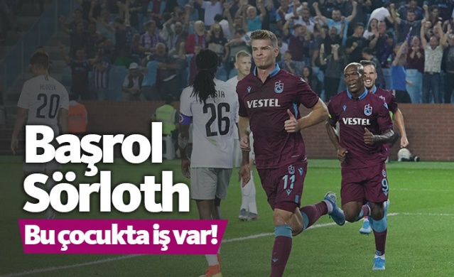 Trabzonspor'da Sörloth başrolde! 1