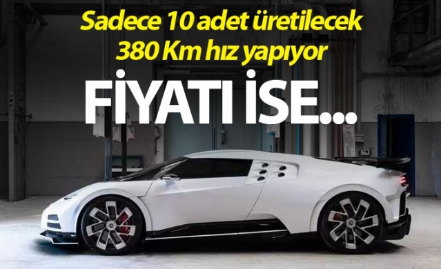 Bugatti yeni modeli Centodieci'yi sergiledi 1