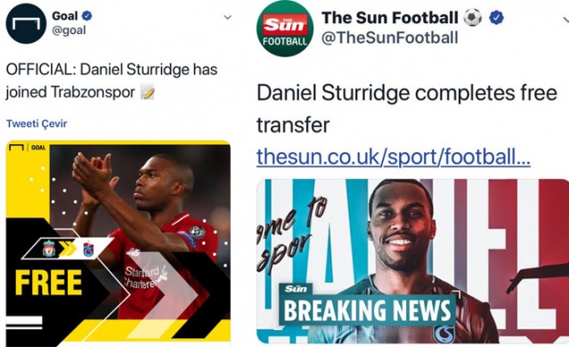 Daniel Sturridge transferi dünya basınında! 10