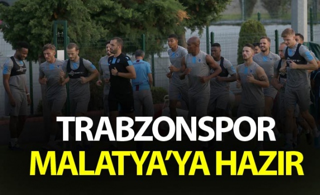 Trabzonspor Malatya'ya hazır 1