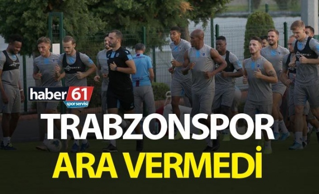 Trabzonspor, Malatya maçından sonra ara vermedi! AEK maçı hazırlıkları başladı 1