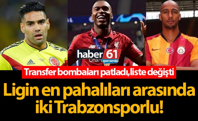 Ligin en pahalıları arasında iki Trabzonsporlu 1