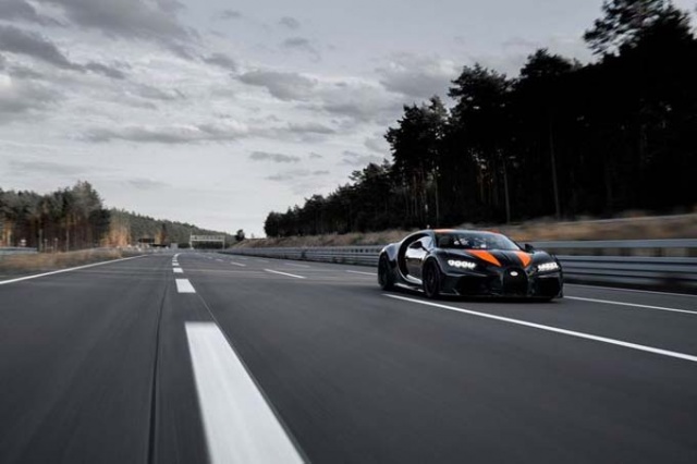 Bugatti Chiron dünya hız rekorunu kırdı 6