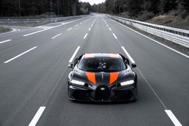 Bugatti Chiron dünya hız rekorunu kırdı 8