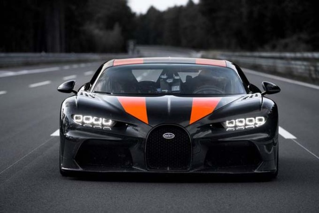 Bugatti Chiron dünya hız rekorunu kırdı 2