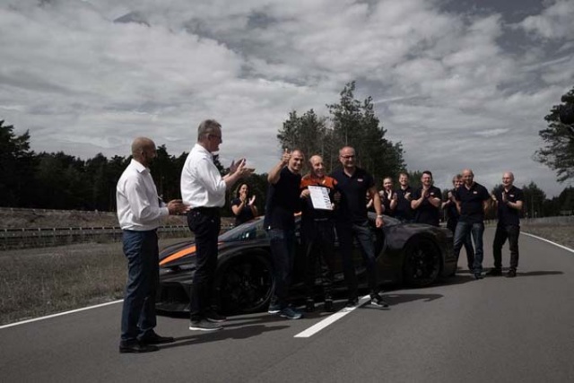 Bugatti Chiron dünya hız rekorunu kırdı 18