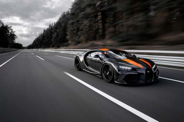 Bugatti Chiron dünya hız rekorunu kırdı 20
