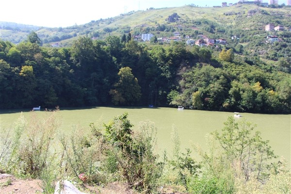 Trabzon'un turizm bölgesi Sera Gölü'nün temizlenmesi 1 yıl sürecek! 12