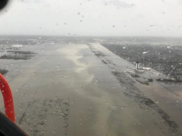 Kasırganın vurduğu Bahamalar havadan görüntülendi 3