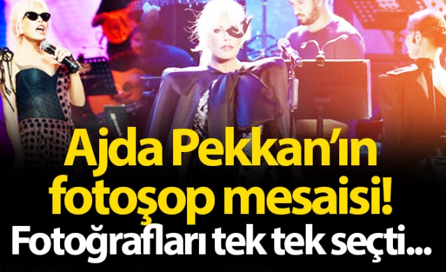 Ajda Pekkan'ın fotoşop mesaisi! 1