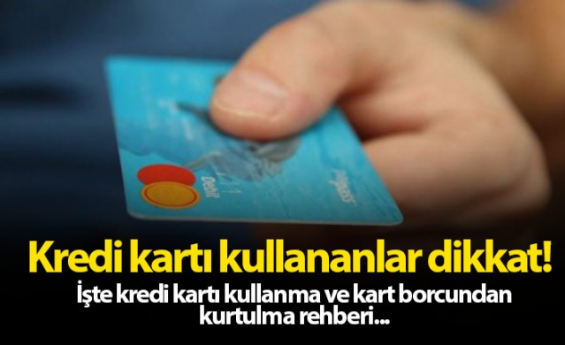 Kredi kartı kullanma ve kart borcundan kurtulma rehberi. 12 Eylül 2019 1