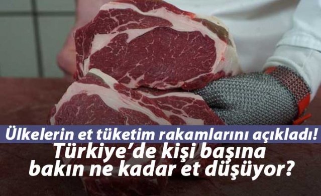 Türkiye'de kişi başına 8.5 kilo et tüketiliyor 1