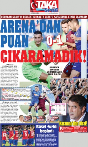 Trabzon Gazetelerinden Getafe manşetleri 3