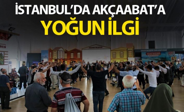 İstanbul’daki Trabzon tanıtım günlerinde Akçaabat Belediyesi'nin standına yoğun ilgi 1