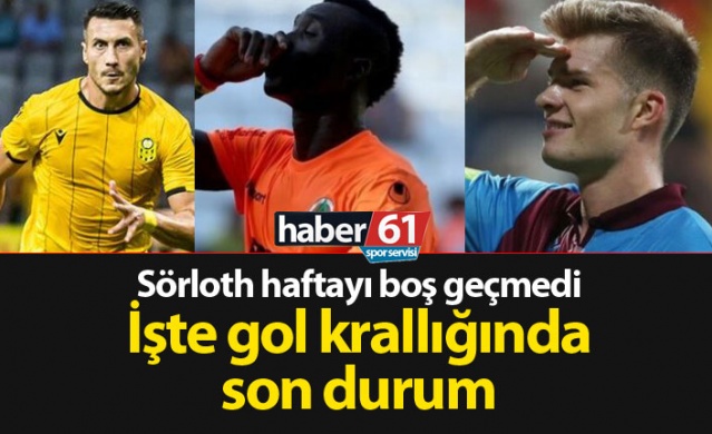 Süper Lig gol krallığında son durum - 7. hafta 1
