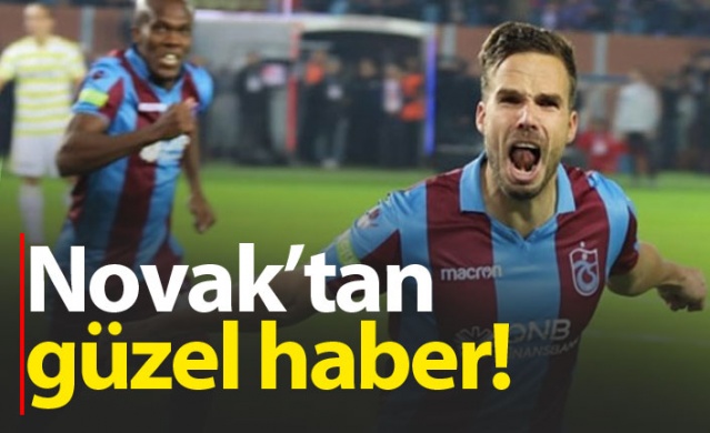 Trabzonspor'a Novak'tan güzel haber 1