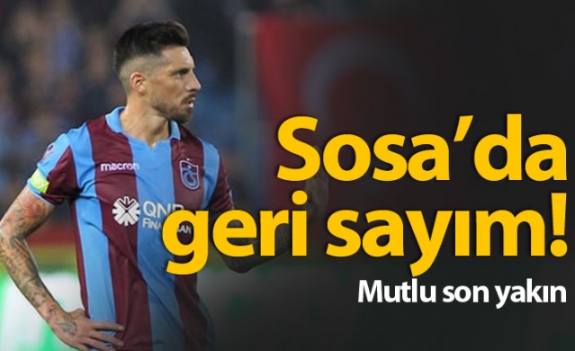 Trabzonspor'da Sosa için geri sayıma geçildi 1