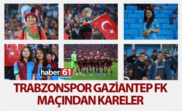 Trabzonspor Gaziantep FK maçından kareler 1