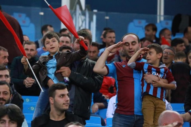 Trabzonspor Gaziantep FK maçından kareler 13