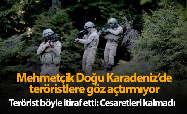 Mehmetçik Doğu Karadeniz'de teröristlere göz açtırmıyor 1