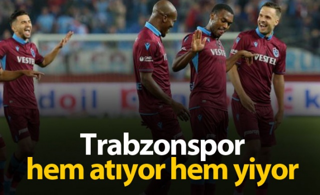 Trabzonspor hem atıyor hem yiyor 1