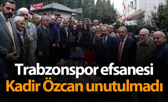 Trabzonspor efsanesi Kadir Özcan Unutulmadı 1