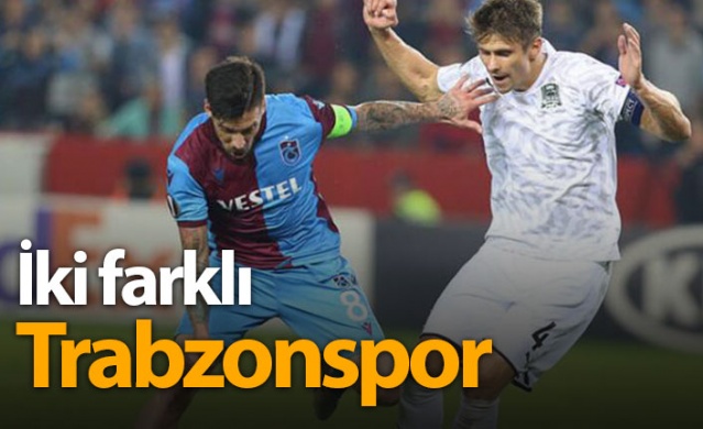 Trabzonspor ligde farklı Avrupa'da farklı 1