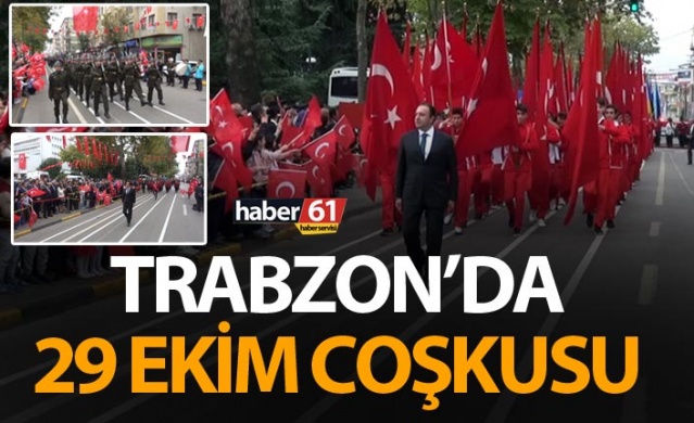 Trabzon'da Cumhuriyet coşkusu 1