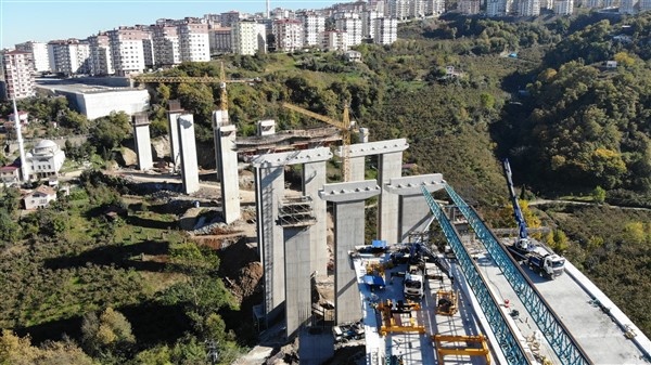 Türkiye'nin en maliyetli şehir içi yolu Trabzon'da 11