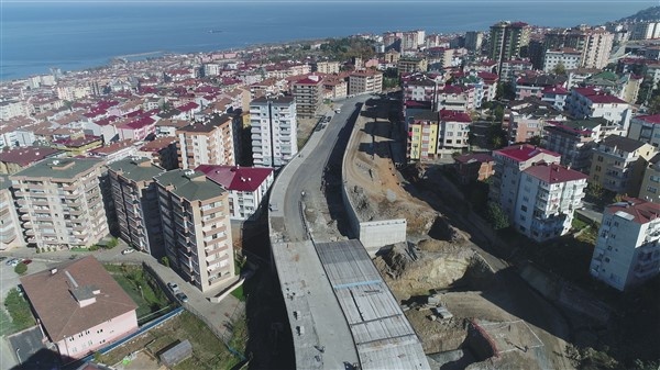 Türkiye'nin en maliyetli şehir içi yolu Trabzon'da 7
