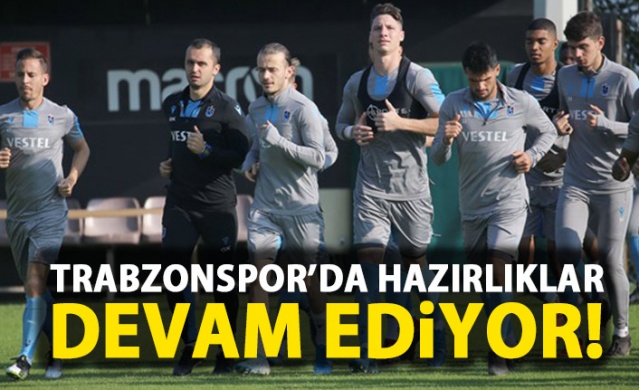 Trabzonspor'da hazırlıklar devam ediyor! 1