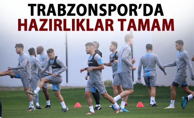 Trabzonspor'da Ankaragücü maçı hazırlıkları tamamlandı 1