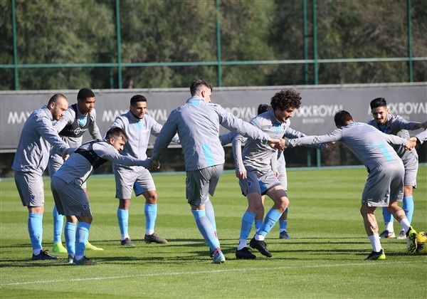 Trabzonspor Antalyaspor maçı hazırlıklarını sürdürdü. 6 Aralık 2019 25