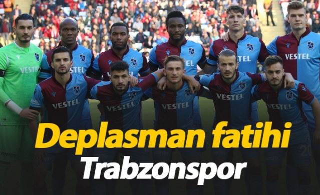 Deplasman fatihi Trabzonspor 1