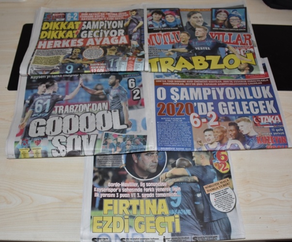 Trabzon basını galibiyeti böyle yazdı 2